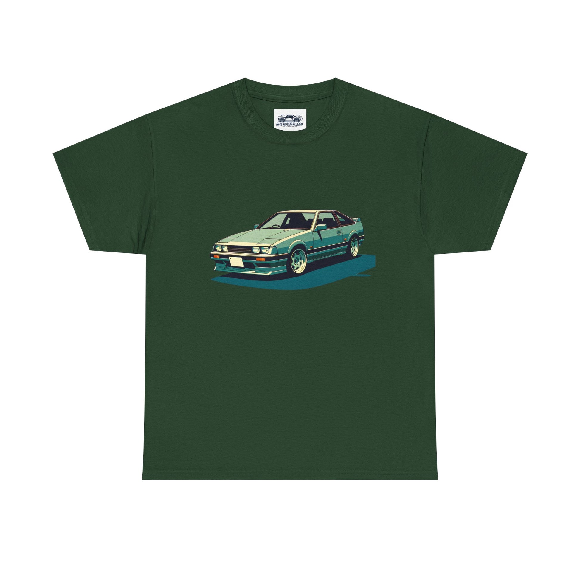 Vintage Car Graphic Heavy Cotton Tee