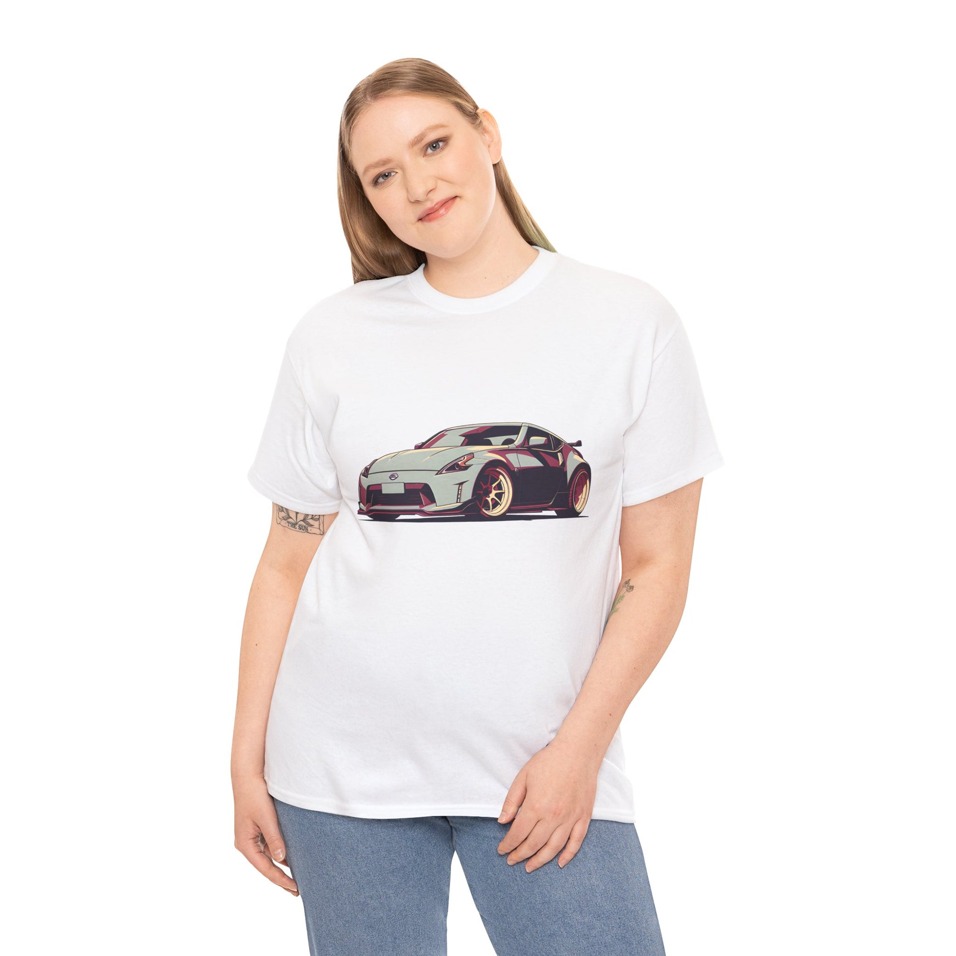Vintage Car Graphic Heavy Cotton Tee