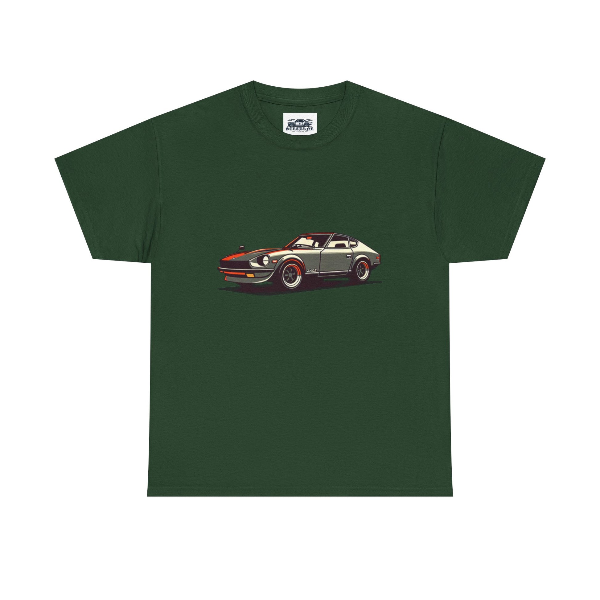 Retro Car Heavy Cotton Tee