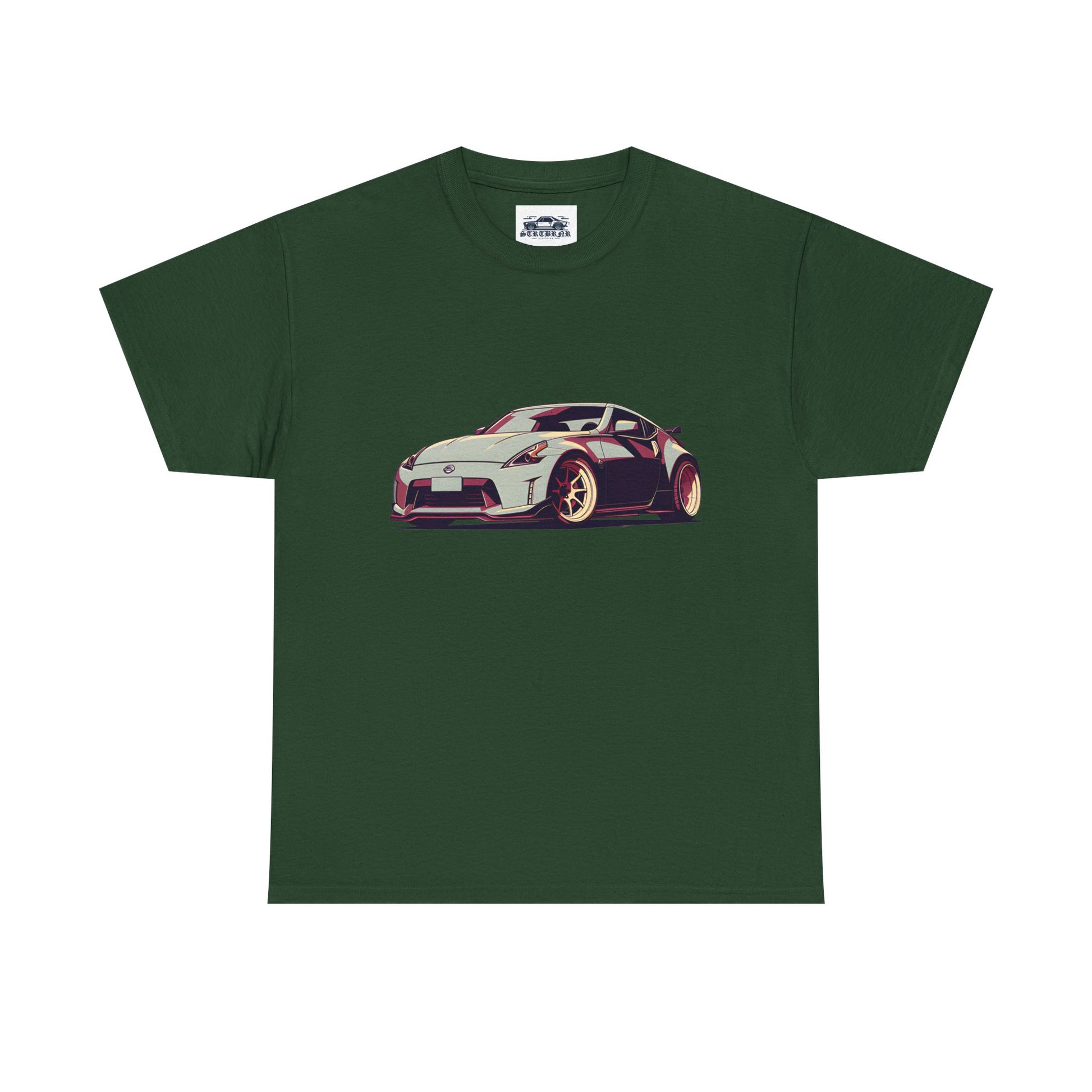 Vintage Car Graphic Heavy Cotton Tee